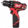 MILWAUKEE Aku subkompaktní šroubovák M12 BDD-202C