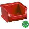 Allit Plastové boxy 102 x 100 x 60 mm červené