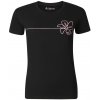 ALPINE PRO NORDA ČIERNA DÁMSKE BAVLNENÉ TRIČKO XXL