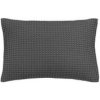 Vandyck Luxusná obliečka na vankúš Home Piqué waffle 40x55cm Off black