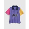GAP Baby polo tričko s logom Fialová 3YRS Fialová Fialová
