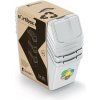 PROSPERPLAST 06440977 Koš na tříděný odpad SORTIBOX 3x20l popelavě šedý