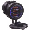 x USB zásuvka 12/24V, QC3.0 (QuickCharge) (34656)