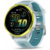 Garmin Forerunner 570 - 47mm, Whitestone/ Amp Yellow Prémiové bežecké a triatlonové smart hodinky s GPS