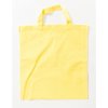 Printwear Bavlnená taška s krátkymi ušami XT002 Light Yellow -ca. Pantone 100U ca. 38 x 42 cm