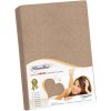 Bellatex Froté – 90 × 200 × 40 cm – kávová