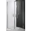 Roth TR1 100x100cm štvrťkruhový sprchový kút, krídlové dvere, Brillant, číre sklo 722-1000000-00-02