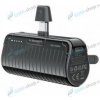 PowerBank VEGER W0558 so vstavaným konektorom a LED indikátorom USB-C PD QC3.0 3A 20W PlugOn čierna 5000 mAh