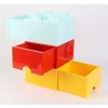Úložný box LEGO Úložný box 4 s zásuvkou - žltá (5711938029432)