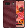 Techsuit Carbonite FiberShell puzdro pre Google Pixel 6 – červené KF2334442