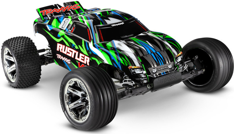 Traxxas Rustler VXL RTR zelený 1:10