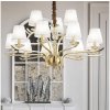 Ideal Lux Ideal Lux - Luster na reťazi PEGASO 12xE14/28W/230V pr. 102 cm zlatá ID197746 + záruka 3 roky zadarmo