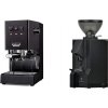 Gaggia New Classic E24 BC, black + Eureka Mignon Manuale, BL black