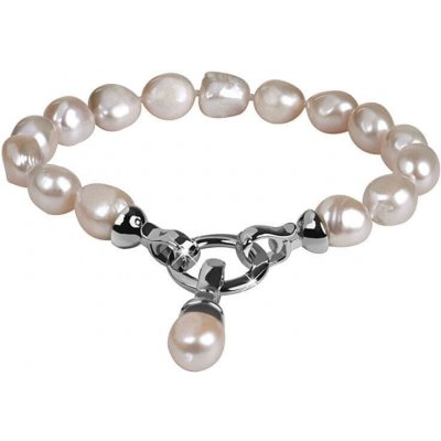 JwL Luxury Pearls náramok z pravých bielych perál JL0560