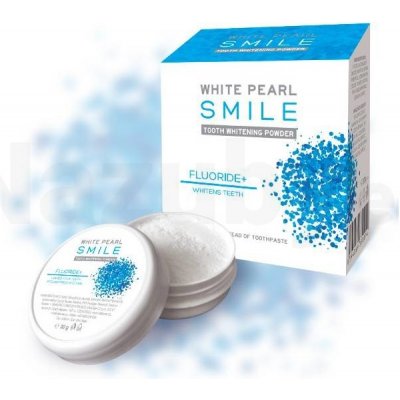 White Pearl Smile Fluor bieliaci zubný púder 30 g