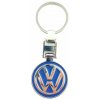 Prívesok na kľúče VOLKSWAGEN modrý kov, vrátane prívesku na kľúče