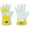 PRAPOR EISBAR WINTER / Kombinované zateplené rukavice - biela/žltá 11