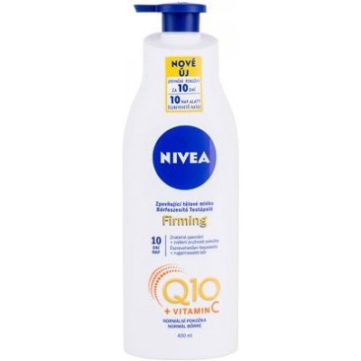 Nivea Q10 + Vitamin C Firming zpevňující tělové mléko pro normální pokožku 400 ml pro ženy