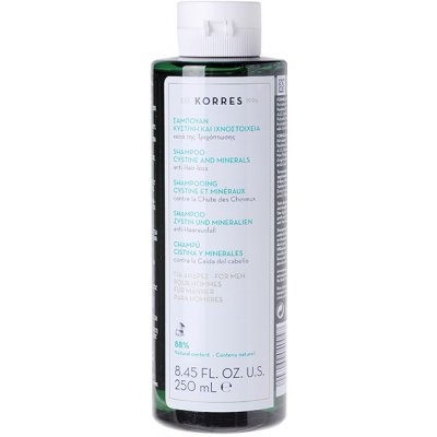 Korres Šampón proti vypadávaniu vlasov (Cystine & Mineral Shampoo) 250 ml
