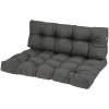 Livarno home Súprava podložky na sedenie a operadla na europalety (antracitová) (100388199)