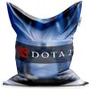 Sablio Sedací vak Classic DOTA 2 Modrá 200x140 cm