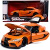 JADA vůz Fast & Furious 2020 Toyota Supra tlakově litý oranž 1:24