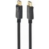 GEM Gembird CC-DP2-6 DisplayPort kábel 1,8 m Čierna