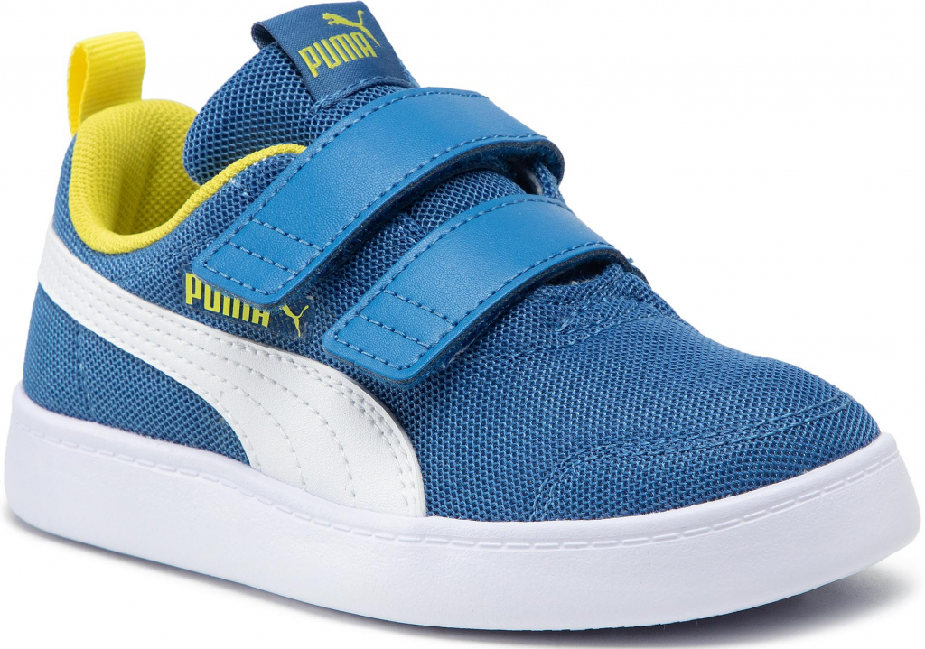 Puma Courtflex v2 Mesh V Ps 371758 07 modrá