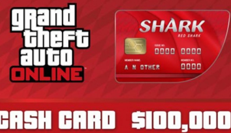 GTA 5 Online Red Shark Cash Card 100,000$