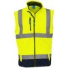 Yoko Reflexná softshellová vesta HV006 Hi-Vis Yellow XXL