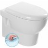 Isvea ABSOLUTE závesná WC misa, Rimless, 35x50cm, biela 10AB02002