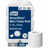 Toaletný papier 2-vrstv. TORK SmartOne Mini biely T9 (12 ks)