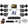 MS 4K IP 6 kamerový set so switchom 8 Mpix GTube (6379K6B) (Monitorrs Security)