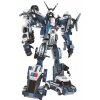 Qman Trans Collector 1407 Transformer a policajné vozidlá sada 6 v 1
