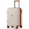Kono 2594 Kufor spinner 53.5cm Béžová/Hnedá Polypropylén Rozšíriteľný
