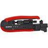 Kompresné náradie pre konektory koaxiálnych káblov 175 mm KNIPEX 97 40 20 SB