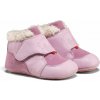 Detské barefoot capačky Affenzahn Crawling Shoe Leather Growy Otter 22/23 ružová 22/23
