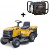 dvouválcový travní traktor 102 cm se zadním výhozem a hydrostatickou převodovkou Riwall PRO RLT 102 HRD TWIN