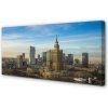 Obraz na plátne Panorama Varšava mrakodrapov 100x50 cm