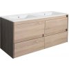 Spodná skrinka Porto 120 s umývadlom rauna sil-sonoma dub