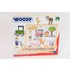 Woody magnetická tabuľka so zvieratkami obojstranná
