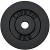 Kotúč LIFEFIT 5kg, kovový, pre 30mm tyč