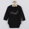 Detské body s potlačou New Baby Hi guys - 74 (6-9m)