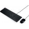 ASUS U2000 Keyboard + Mouse Set CZ/SK (BK) 90-XB1000KM001R0- Asus