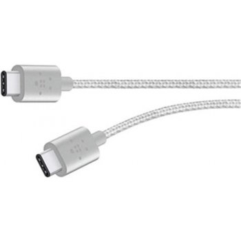 Belkin F2U041bt06-SLV USB-C, 1,8m, stříbrný