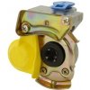 TruckLED Spojka vzduchová s ventilom M16, max.13bar, žltá [P1604]