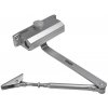 Hydraulický zatvárač, max dvere 850mm a 45kg, Al, šedý