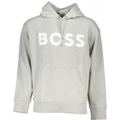 HUGO BOSS Perfektná Pánska Mikina šedá