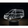 Beling 3D lampa,Volkswagen ambulance, 7 farebná VW32