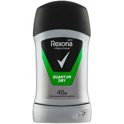 Rexona Men Quantum Dry tuhý antiperspirant pre mužov 50 ml